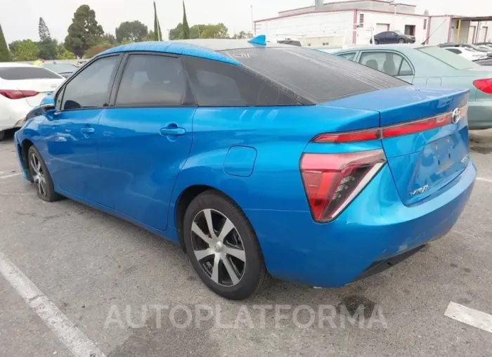 TOYOTA MIRAI 2017 vin JTDBVRBDXHA003735 from auto auction Iaai