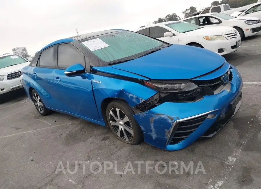 TOYOTA MIRAI 2017 vin JTDBVRBDXHA003735 from auto auction Iaai