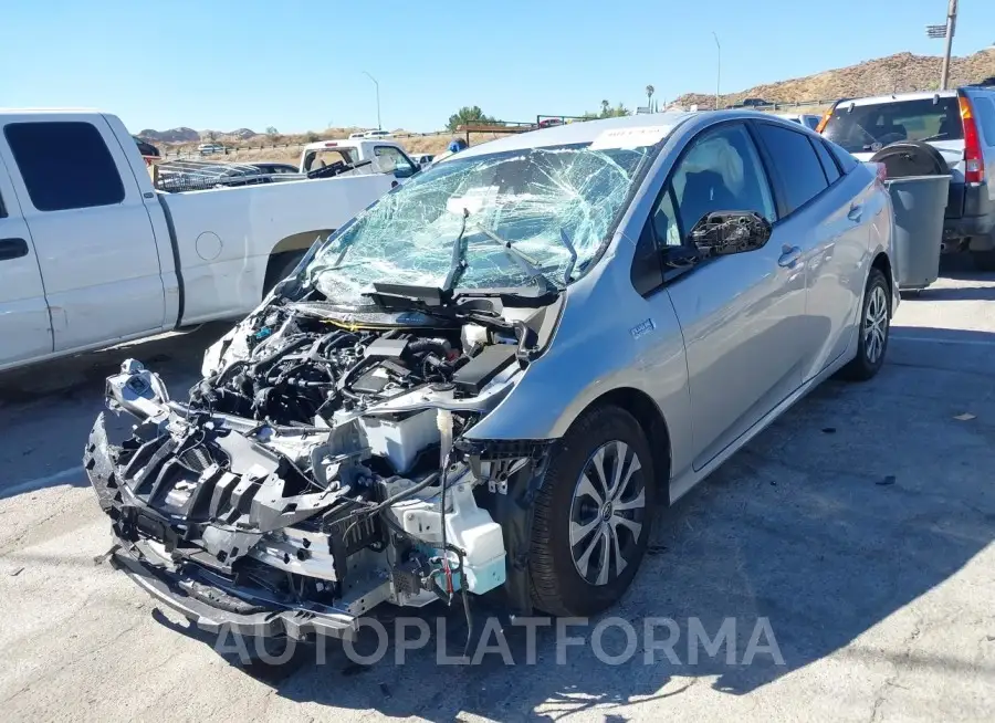 TOYOTA PRIUS PRIME 2022 vin JTDKAMFP4N3228400 from auto auction Iaai