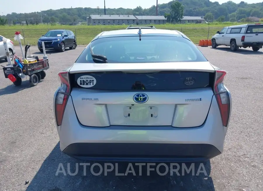 TOYOTA PRIUS 2016 vin JTDKARFU2G3009795 from auto auction Iaai