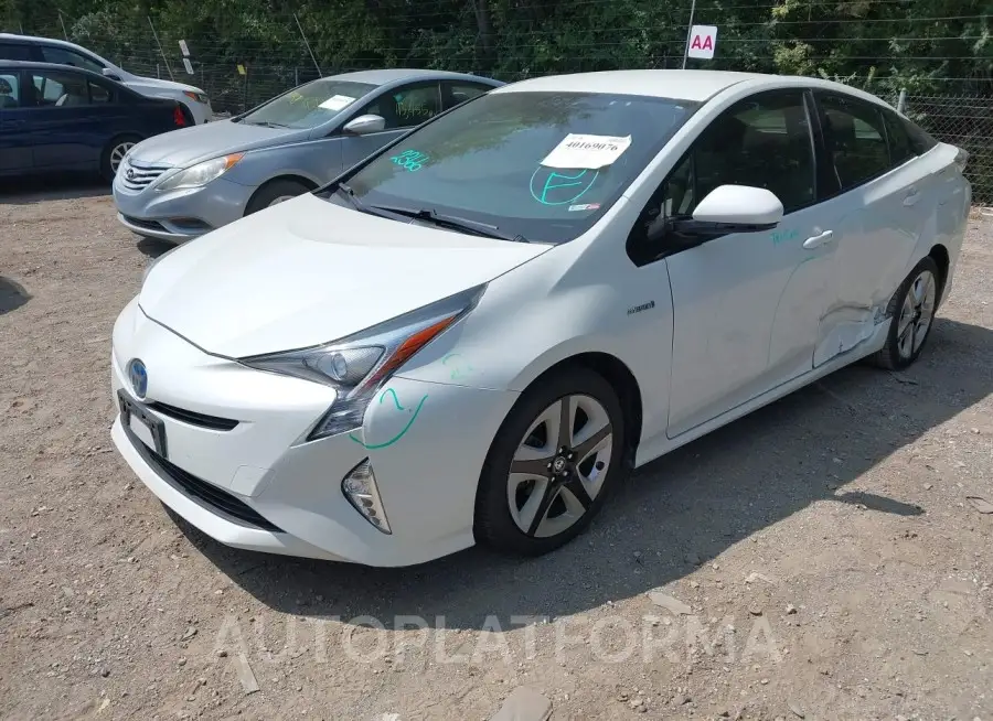 TOYOTA PRIUS 2016 vin JTDKARFU6G3005295 from auto auction Iaai