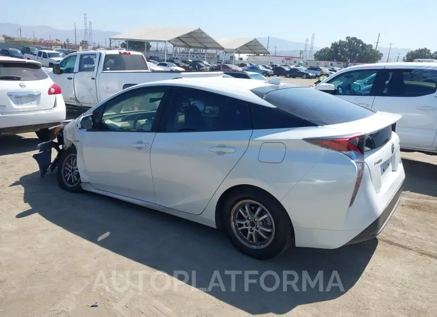 TOYOTA PRIUS 2018 vin JTDKBRFUXJ3073233 from auto auction Iaai