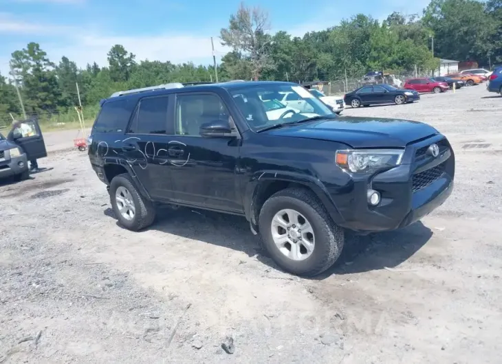 TOYOTA 4RUNNER 2016 vin JTEBU5JR4G5302536 from auto auction Iaai