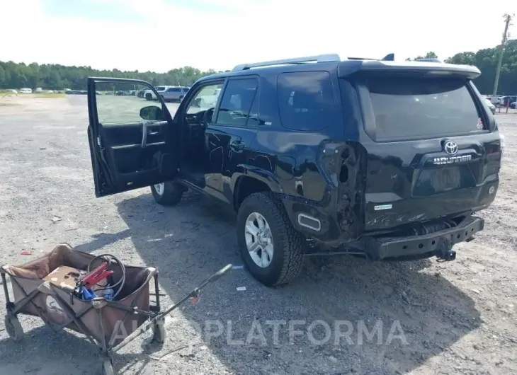 TOYOTA 4RUNNER 2016 vin JTEBU5JR4G5302536 from auto auction Iaai