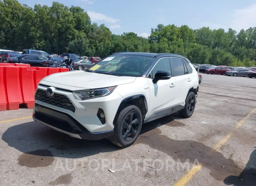 TOYOTA RAV4 HYBRID 2021 vin JTME6RFV4MD511690 from auto auction Iaai