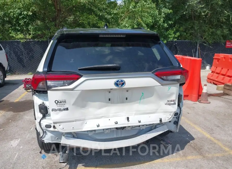 TOYOTA RAV4 HYBRID 2021 vin JTME6RFV4MD511690 from auto auction Iaai