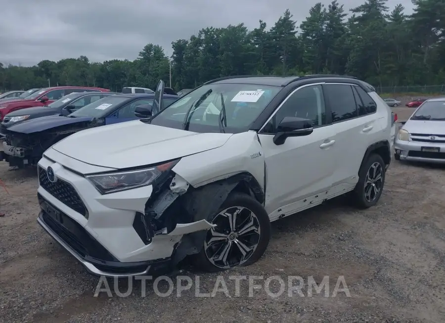 TOYOTA RAV4 PRIME 2021 vin JTMEB3FVXMD013020 from auto auction Iaai