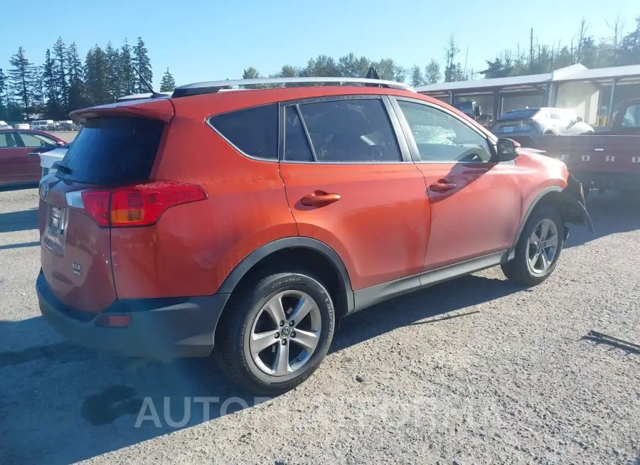 TOYOTA RAV4 2015 vin JTMRFREV1FD170173 from auto auction Iaai