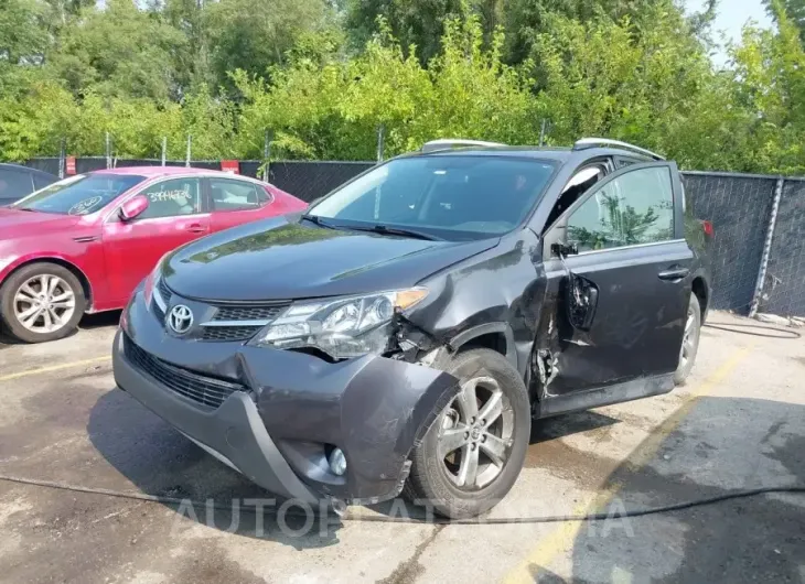 TOYOTA RAV4 2015 vin JTMRFREV8FJ038125 from auto auction Iaai