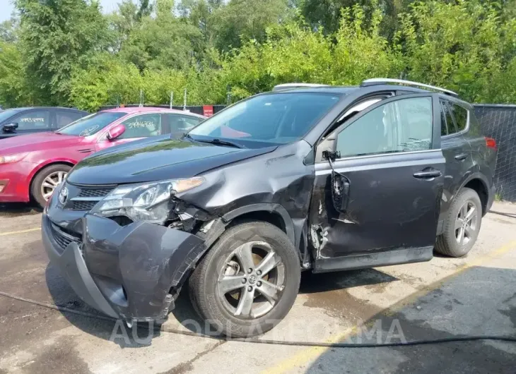 TOYOTA RAV4 2015 vin JTMRFREV8FJ038125 from auto auction Iaai