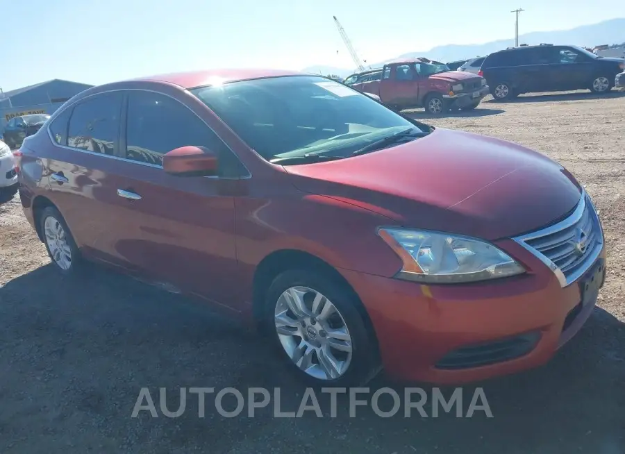 NISSAN SENTRA 2015 vin 3N1AB7APXFY238135 from auto auction Iaai