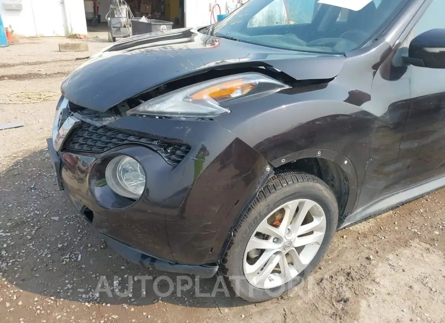 NISSAN JUKE 2015 vin JN8AF5MV6FT555052 from auto auction Iaai