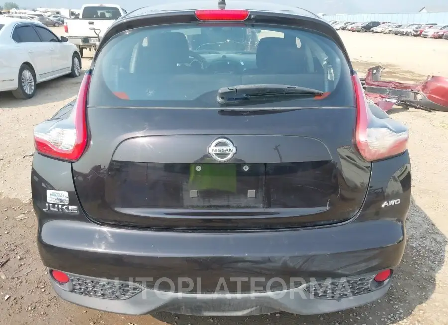 NISSAN JUKE 2015 vin JN8AF5MV6FT555052 from auto auction Iaai