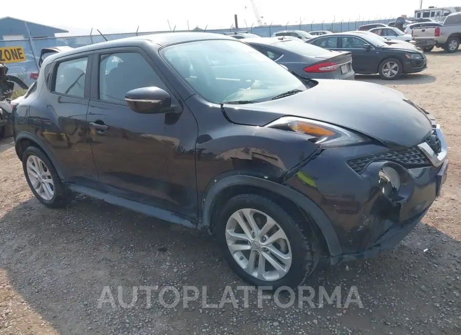 NISSAN JUKE 2015 vin JN8AF5MV6FT555052 from auto auction Iaai