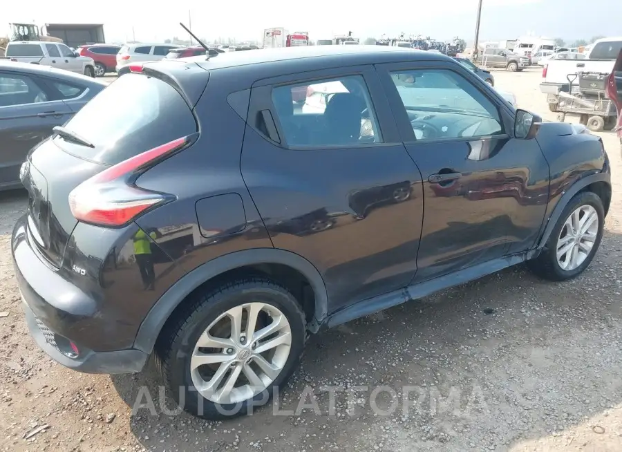 NISSAN JUKE 2015 vin JN8AF5MV6FT555052 from auto auction Iaai