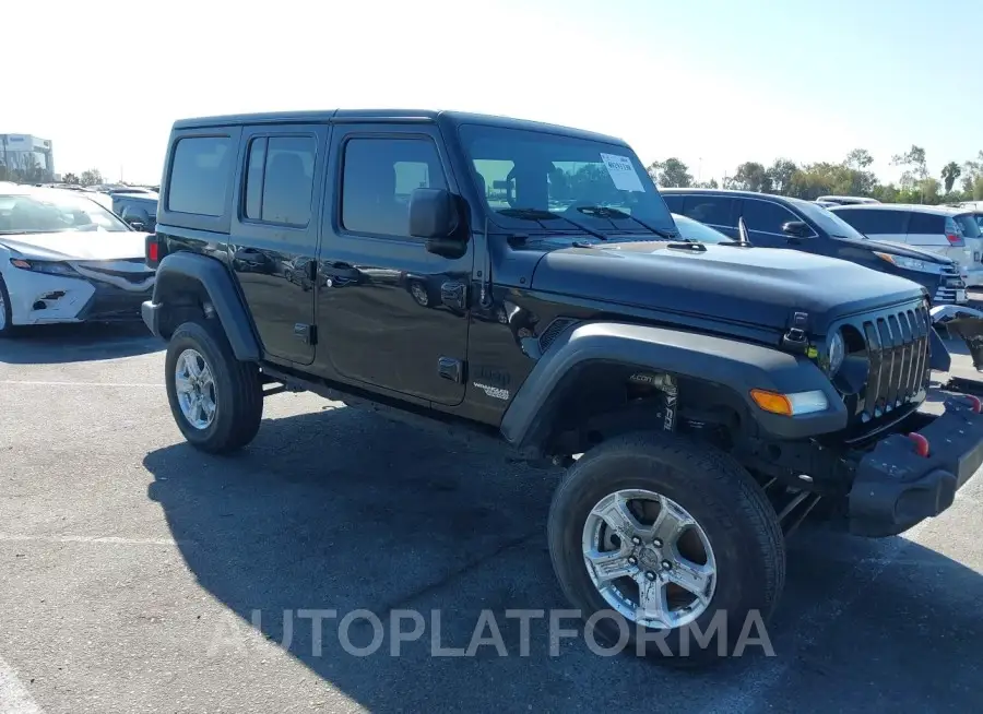 JEEP WRANGLER UNLIMITED 2019 vin 1C4HJXDN0KW635038 from auto auction Iaai