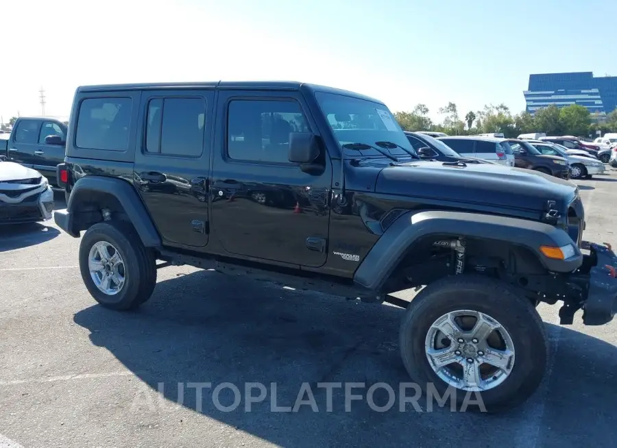 JEEP WRANGLER UNLIMITED 2019 vin 1C4HJXDN0KW635038 from auto auction Iaai