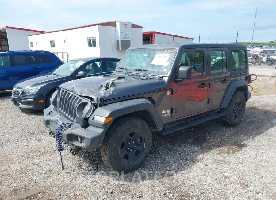 JEEP WRANGLER UNLIMITED 2020 vin 1C4HJXDN0LW310407 from auto auction Iaai