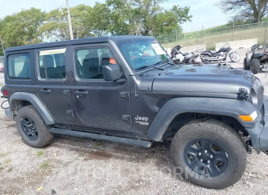 JEEP WRANGLER UNLIMITED 2020 vin 1C4HJXDN0LW310407 from auto auction Iaai