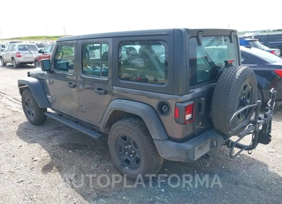 JEEP WRANGLER UNLIMITED 2020 vin 1C4HJXDN0LW310407 from auto auction Iaai