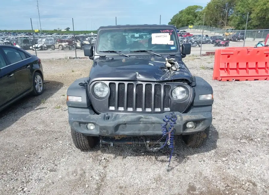 JEEP WRANGLER UNLIMITED 2020 vin 1C4HJXDN0LW310407 from auto auction Iaai