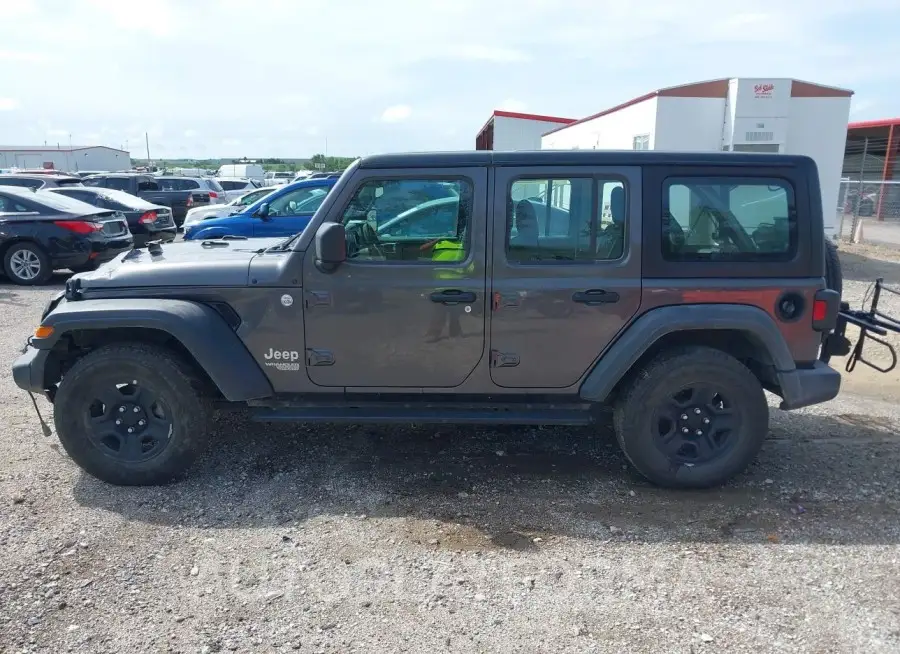 JEEP WRANGLER UNLIMITED 2020 vin 1C4HJXDN0LW310407 from auto auction Iaai