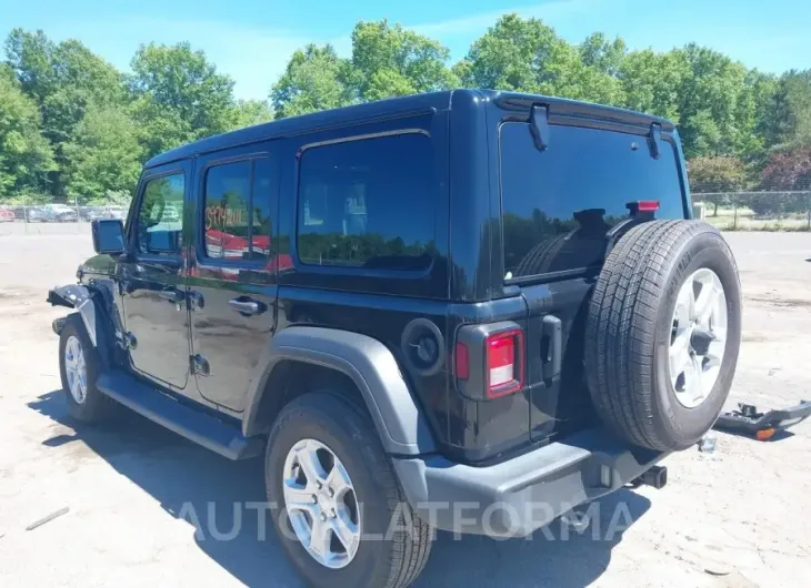 JEEP WRANGLER UNLIMITED 2021 vin 1C4HJXDN1MW526610 from auto auction Iaai