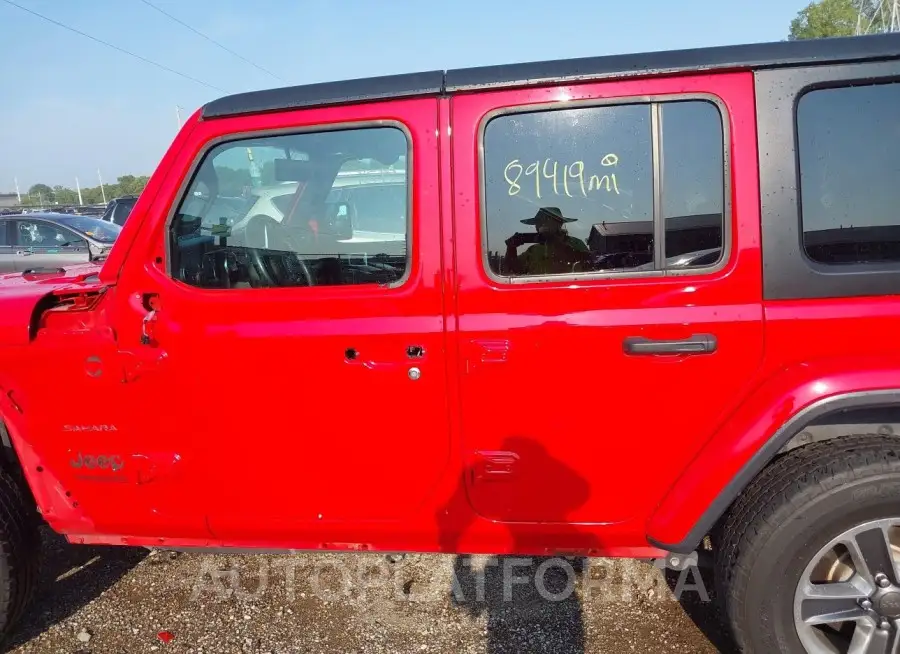 JEEP WRANGLER UNLIMITED 2018 vin 1C4HJXEG6JW155276 from auto auction Iaai