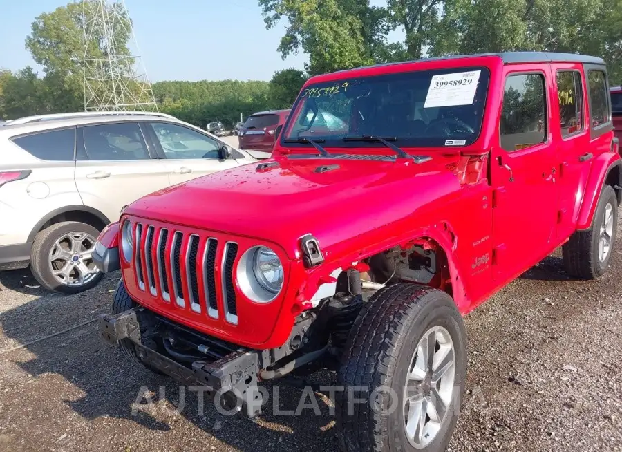 JEEP WRANGLER UNLIMITED 2018 vin 1C4HJXEG6JW155276 from auto auction Iaai