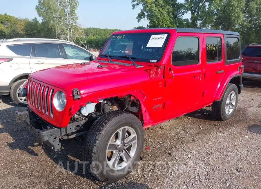 JEEP WRANGLER UNLIMITED 2018 vin 1C4HJXEG6JW155276 from auto auction Iaai