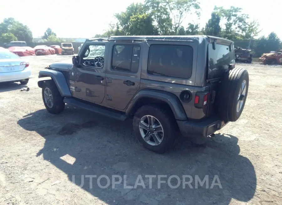 JEEP WRANGLER 2021 vin 1C4HJXEN1MW517811 from auto auction Iaai