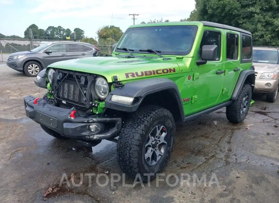 JEEP WRANGLER UNLIMITED 2019 vin 1C4HJXFNXKW502557 from auto auction Iaai