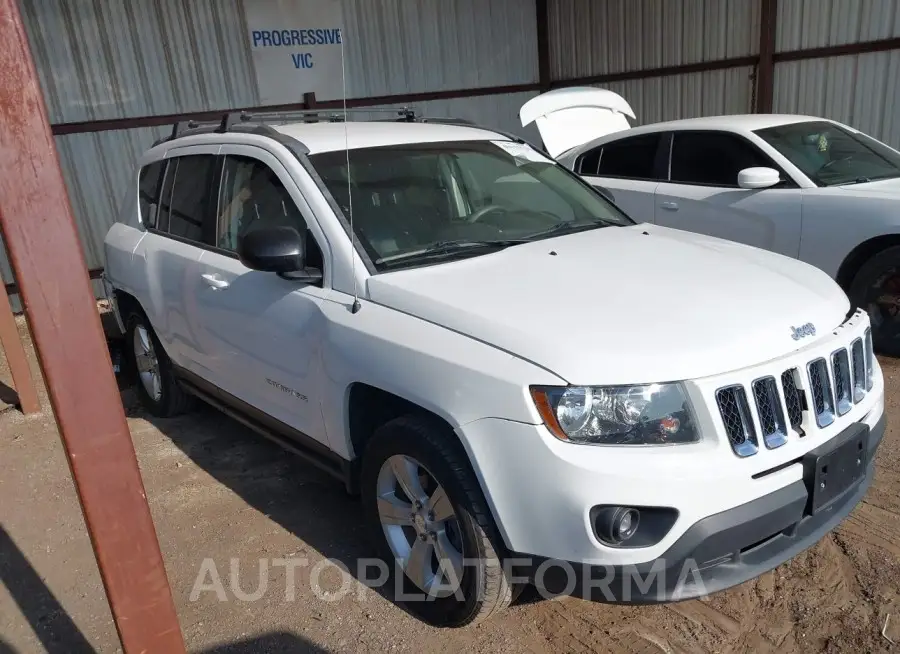 JEEP COMPASS 2016 vin 1C4NJCBA0GD574305 from auto auction Iaai