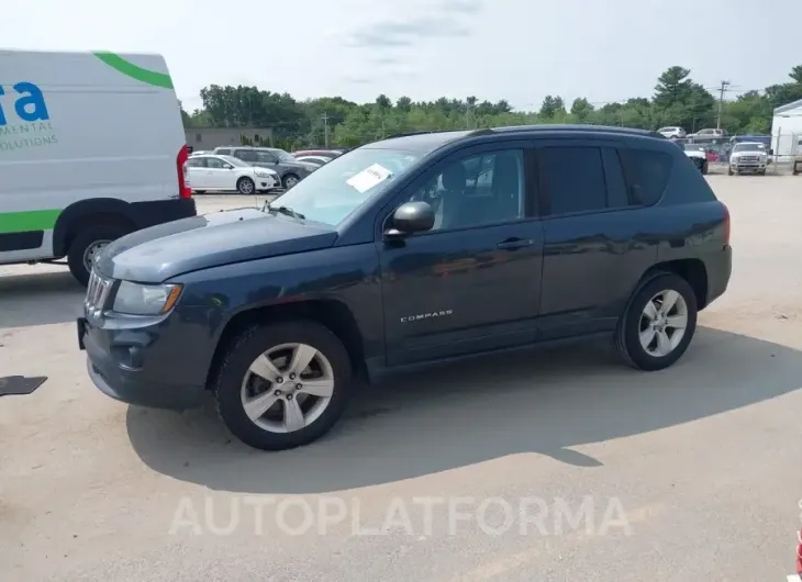 JEEP COMPASS 2016 vin 1C4NJDBB3GD535013 from auto auction Iaai