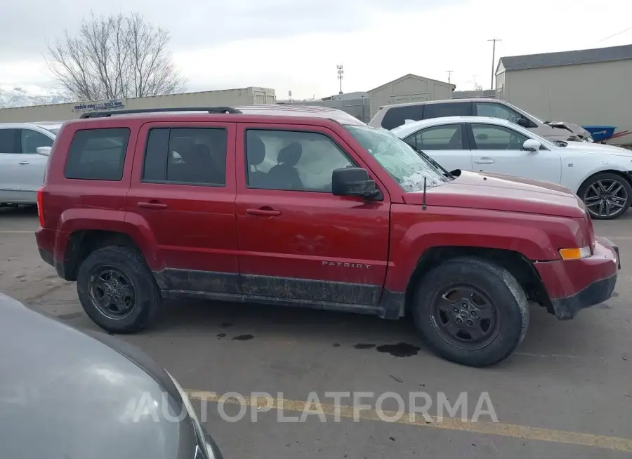 JEEP PATRIOT 2015 vin 1C4NJRBB8FD376873 from auto auction Iaai