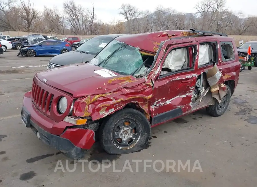 JEEP PATRIOT 2015 vin 1C4NJRBB8FD376873 from auto auction Iaai