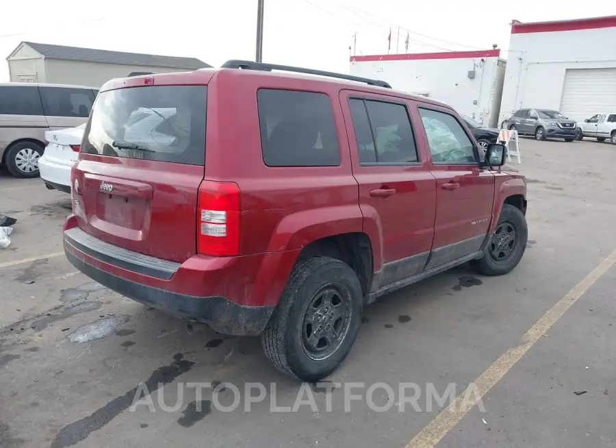 JEEP PATRIOT 2015 vin 1C4NJRBB8FD376873 from auto auction Iaai