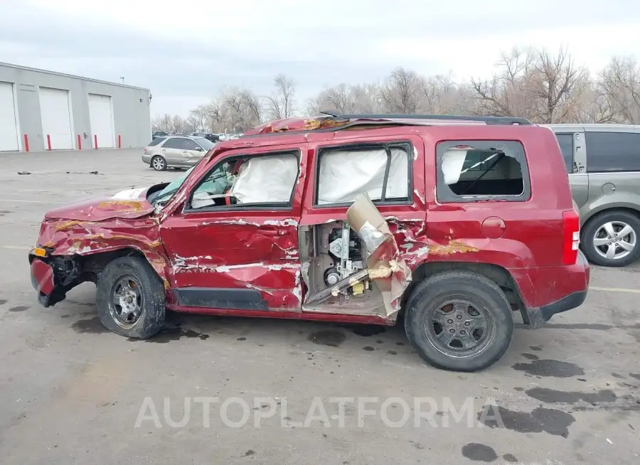 JEEP PATRIOT 2015 vin 1C4NJRBB8FD376873 from auto auction Iaai