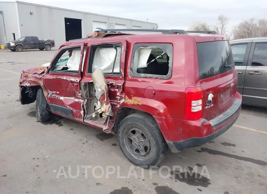 JEEP PATRIOT 2015 vin 1C4NJRBB8FD376873 from auto auction Iaai