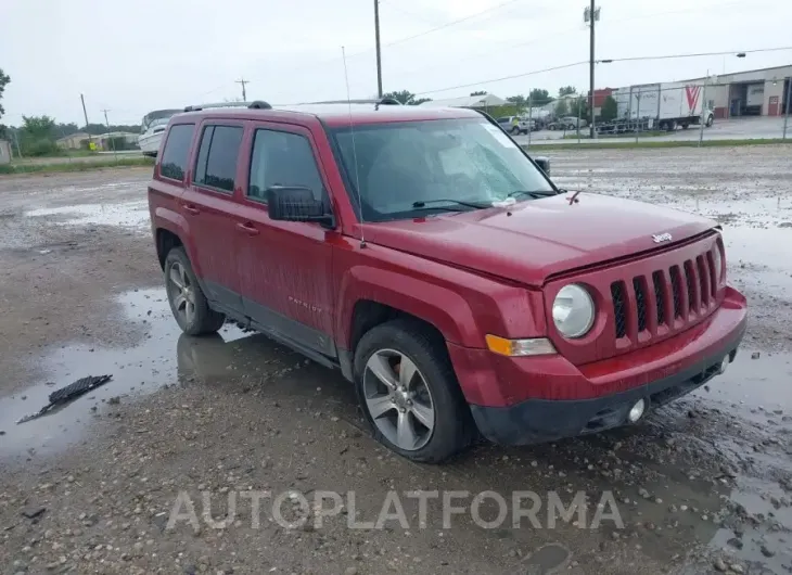 JEEP PATRIOT 2017 vin 1C4NJRFB3HD205722 from auto auction Iaai