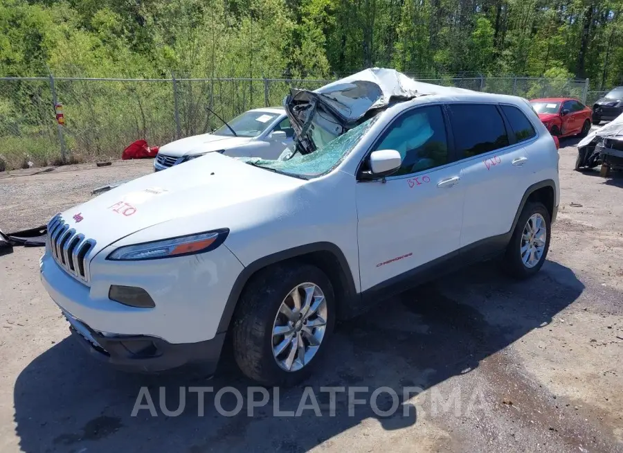 JEEP CHEROKEE 2017 vin 1C4PJLDB4HW517772 from auto auction Iaai