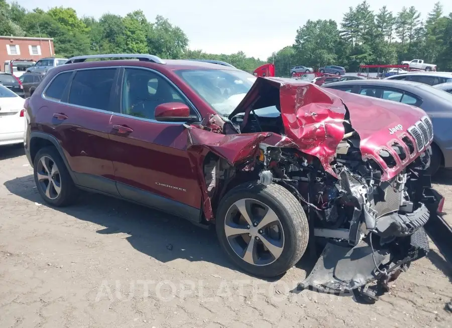 JEEP CHEROKEE 2019 vin 1C4PJLDBXKD365886 from auto auction Iaai