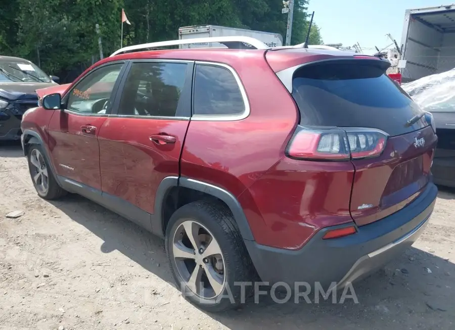 JEEP CHEROKEE 2019 vin 1C4PJLDBXKD365886 from auto auction Iaai