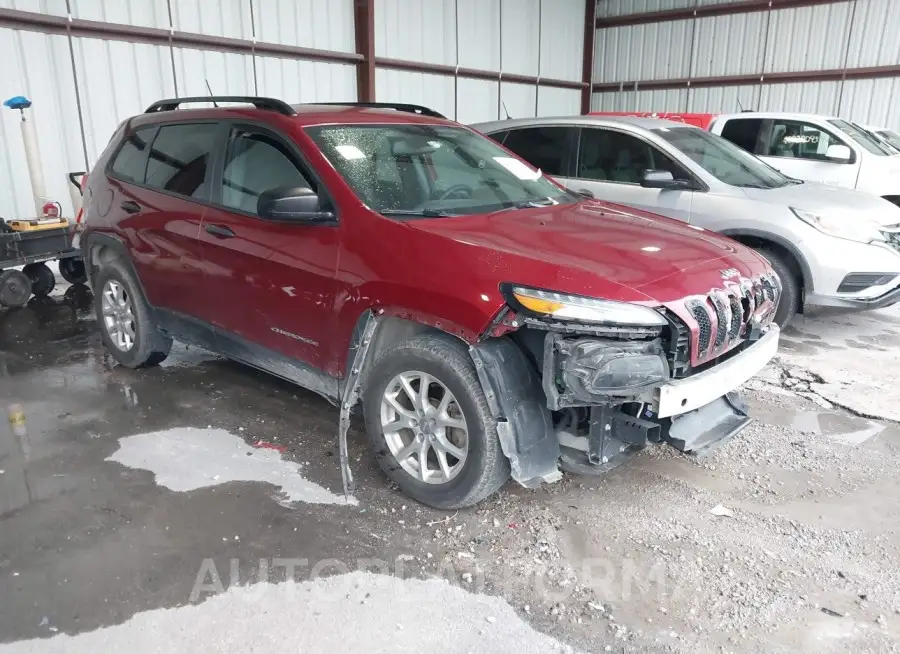 JEEP CHEROKEE 2016 vin 1C4PJMAB1GW182334 from auto auction Iaai