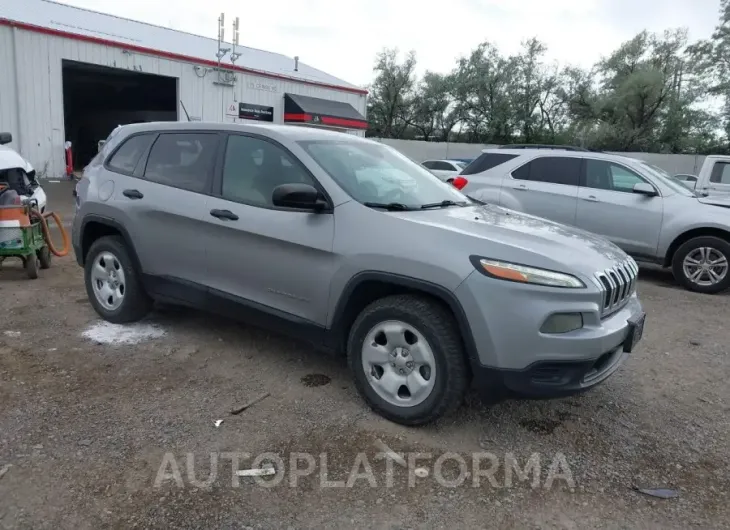 JEEP CHEROKEE 2016 vin 1C4PJMAB3GW266932 from auto auction Iaai