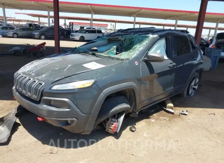 JEEP CHEROKEE 2017 vin 1C4PJMBBXHW590752 from auto auction Iaai