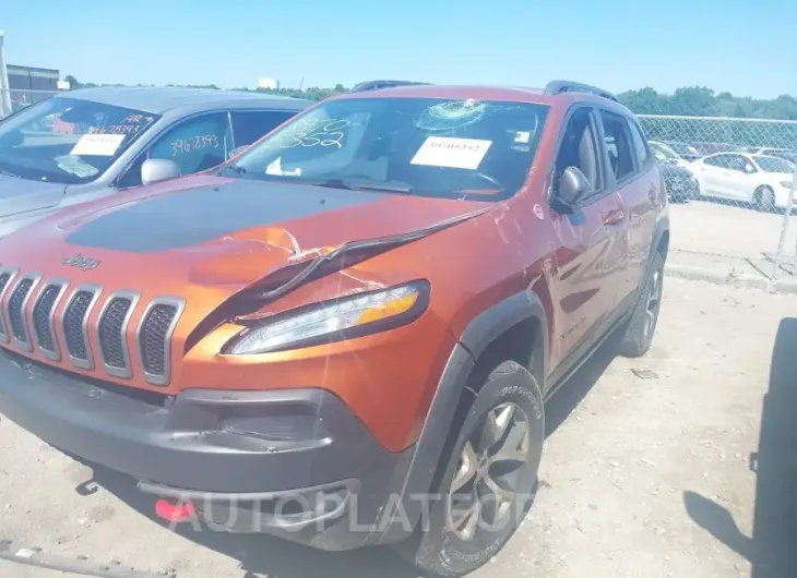 JEEP CHEROKEE 2016 vin 1C4PJMBSXGW315221 from auto auction Iaai