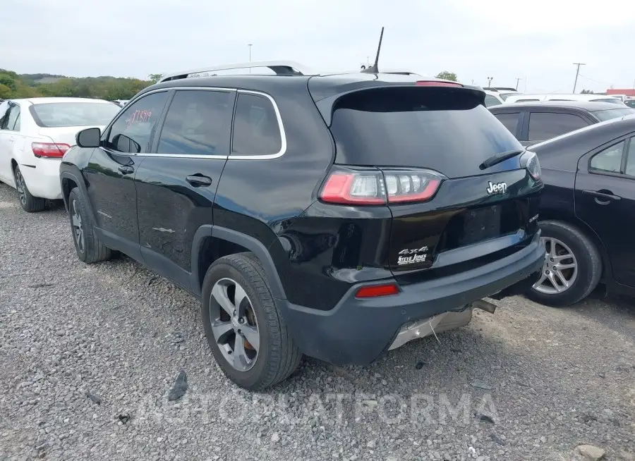 JEEP CHEROKEE 2019 vin 1C4PJMDX7KD125762 from auto auction Iaai