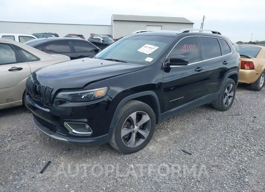 JEEP CHEROKEE 2019 vin 1C4PJMDX7KD125762 from auto auction Iaai