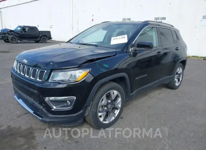 JEEP COMPASS 2020 vin 3C4NJCCB9LT211402 from auto auction Iaai